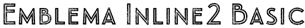Emblema Inline2 Basic Font