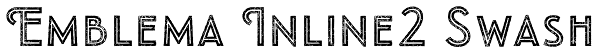 Emblema Inline2 Swash Font