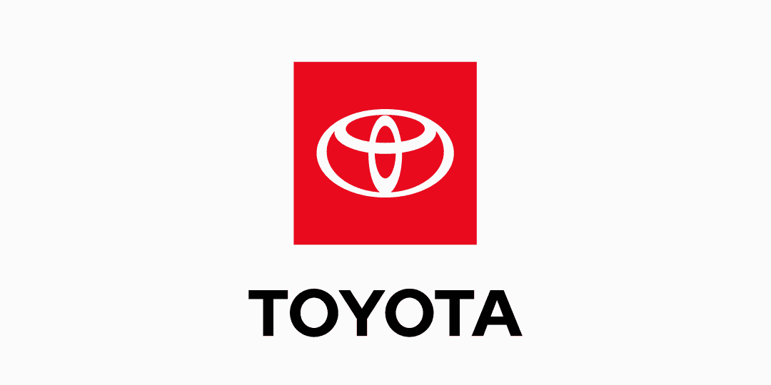 The Toyota Logo used Helvetica Bold.
