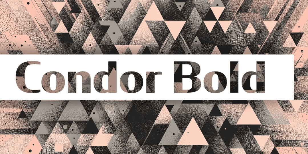 Condor Bold graphic.