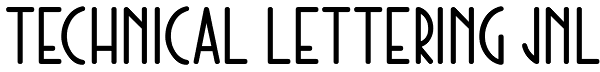 Technical Lettering JNL