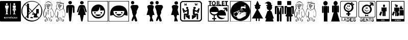 Restroom Signs TFB