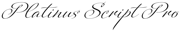 Platinus Script Pro