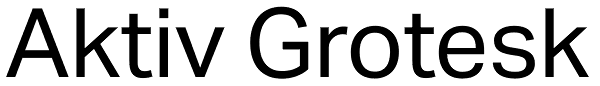 Aktiv Grotesk