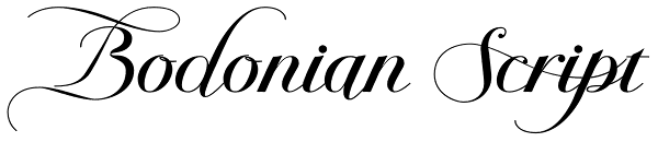 Bodonian Script