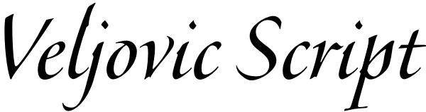 Veljovic Script