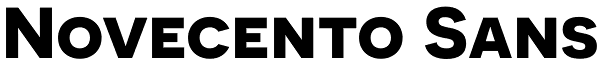 Novecento Sans