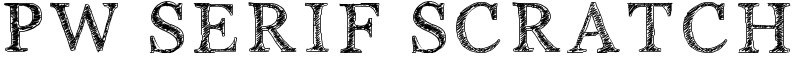 PW Serif Scratch