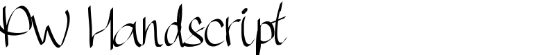 PW Handscript