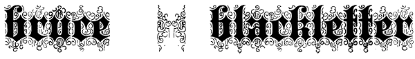 Bruce 532 Blackletter