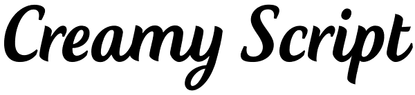 Creamy Script