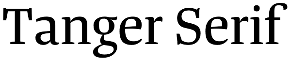 Tanger Serif