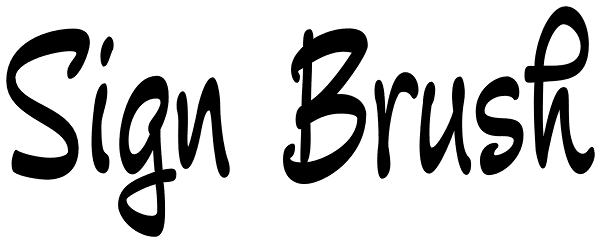 Sign Brush