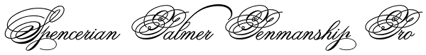 Spencerian Palmer Penmanship Pro