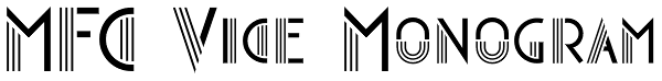 MFC Vice Monogram