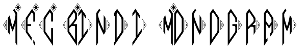 MFC Bindi Monogram