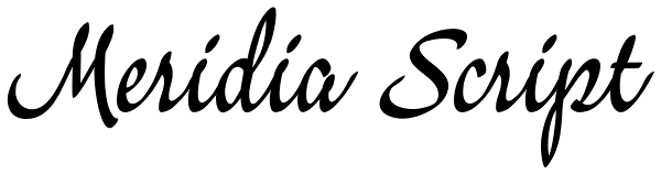 Meridia Script