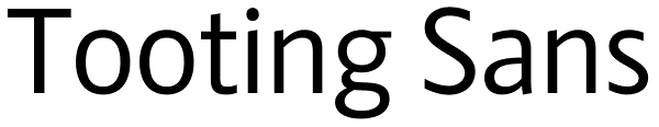 Tooting Sans