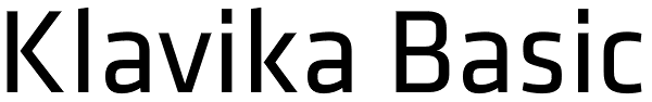 Klavika Basic