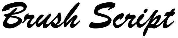 Brush Script