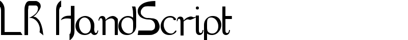 LR HandScript