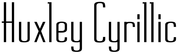 Huxley Cyrillic