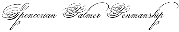 Spencerian Palmer Penmanship