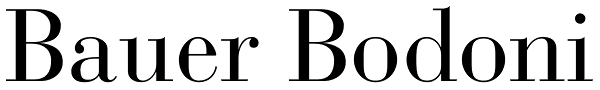 Bauer Bodoni