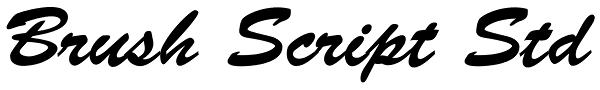 Brush Script Std