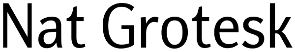 Nat Grotesk