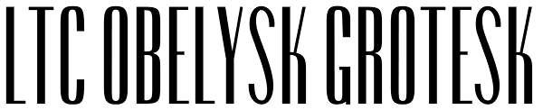 LTC Obelysk Grotesk