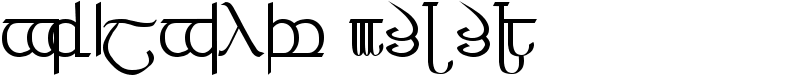 Tengwar 3+4+5