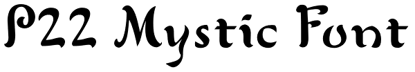 P22 Mystic Font