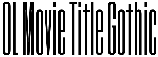 OL Movie Title Gothic