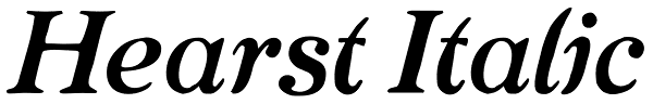 Hearst Italic