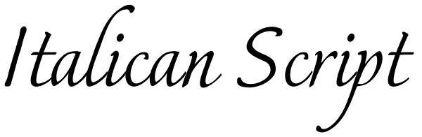 Italican Script