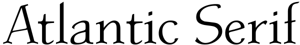 Atlantic Serif