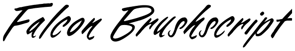 Falcon Brushscript