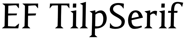 EF TilpSerif