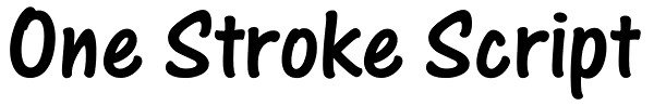 One Stroke Script