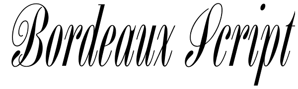 Bordeaux Script