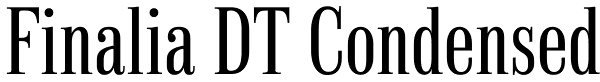 Finalia DT Condensed