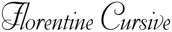 Florentine Cursive