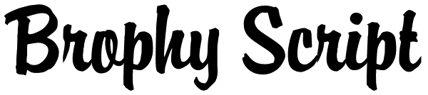 Brophy Script