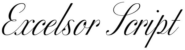 Excelsor Script