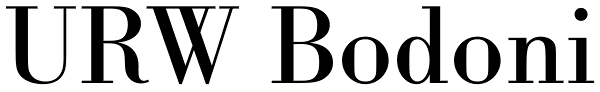 URW Bodoni