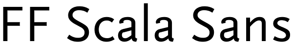 FF Scala Sans