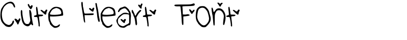 Cute Heart Font