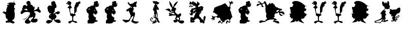 Cartoon Silhouettes