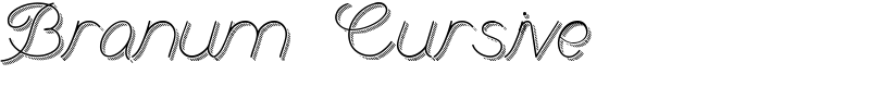 Branum Cursive